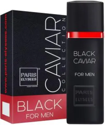 [ Prime] Perfume Eau de Toilette Black Caviar, Paris Elysees, 100 ml - R$50