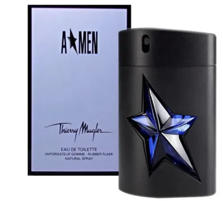 A Men Rubber Mugler- Refillable - Perfume Masculino - Eau de Toilette - 50ml