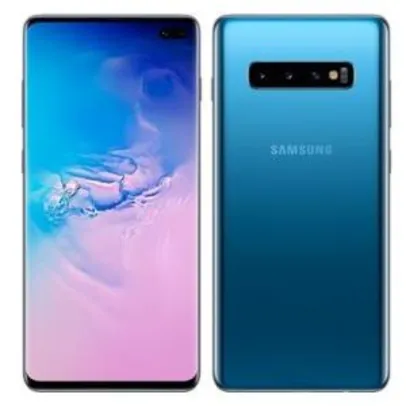 [APP ou MOBILE] Smartphone Samsung Galaxy S10+, Dual Chip, Azul, Tela 6.4", 128GB