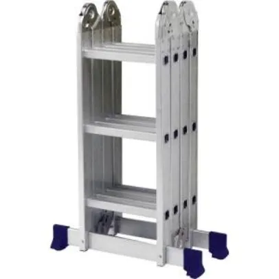 [BUG] Escada Multifuncional Mor 5131 4x3 12 Degraus - Alumínio | R$14