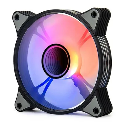 Fan Ventoinha Aigo DarkFlash AR12 PRO Single, 120mm, ARGB, p/ Gabinete