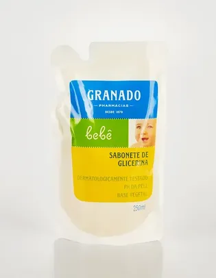 Refil Sabonete Líquido de Glicerina Granado Bebê Tradicional 250ml