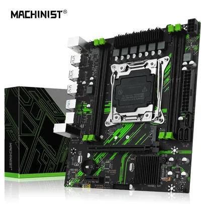 [Taxa Inclusa/Moedas] - PLACA-MÃE PR9 MACHINIST-X99 LGA 2011-3  DDR4 CPU Xeon E5 V3 e V4