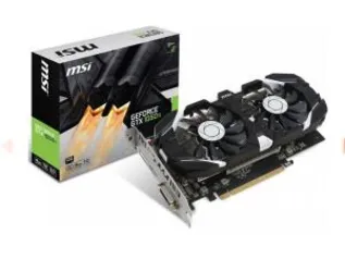 Placa de Vídeo MSI GeForce GTX 1050 Ti 4GT OC 4GB Dual Fan GDDR5 PCI-EXP 912-V809-2272-I