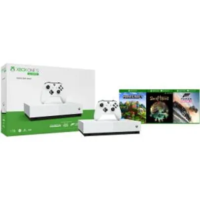 [R$1.040 AME] Xbox One S All in One Digital | R$1.300