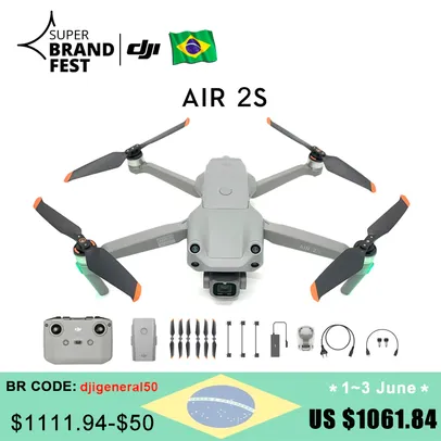 DRONE DJI MAVIC AIR 2S | R$5743