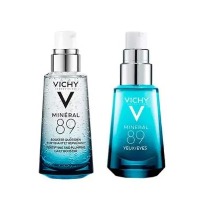 Vichy Mineral 89 Kit - Hidratante Facial + Hidratante para Olhos - Hidratante Facial Dermocosmético - Magazine Luiza