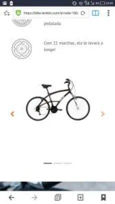 [Itaucard] Bicicleta Caloi 100 Sport Aro 26 - R$399