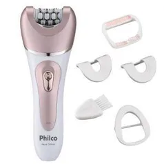 Depilador Philco Aqua Deluxe PDP01 Rosa - Bivolt - R$102