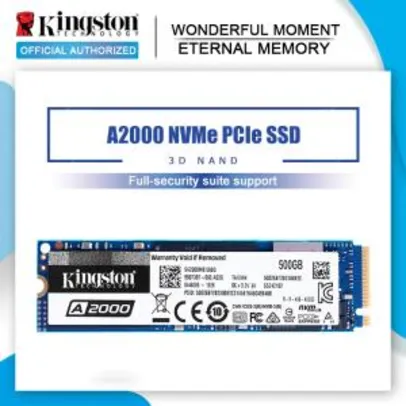 [11.11] SSD Kingston A2000 1TB NVMe | R$753