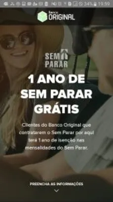 SEM PARAR - grátis por um ano