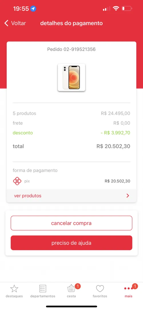 Imagen na descrição da promoção