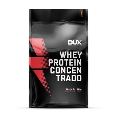 [AME SC R$215] Whey Protein Concentrado Sabor Chocolate Dux - 1,8kg