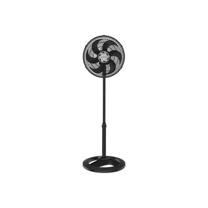 Ventilador De Coluna 30cm Premium Turbo 6 Pás Voc6p Ventisol Cor da estrutura Preto Cor das pás Preto 110V