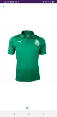 Camisa Polo Palmeiras 19/20 Puma Masculina - Tamanho P | R$ 70