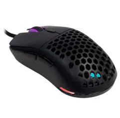 Mouse Gamer Pichau Hive S, RGB, 16000DPI, 6 Botoes. Preto, PGM-HVSRGB-BLK