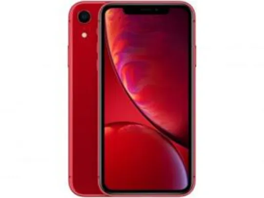 iPhone XR Apple 128GB (PRODUCT)RED 6,1” 12MP - iOS