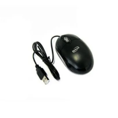 Mini Mouse óptico FIT USB Newlink Preto - R$7
