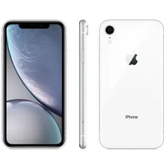 iPhone XR 128GB Branco Tela 6.1” iOS 12 4G 12MP - Apple