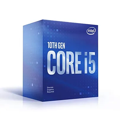 Processador Intel Core i5-10400F 4,30GHz 6/12 10ª geração LGA 1200 | R$ 980