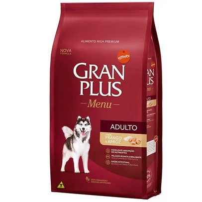 Ração gran plus 20kg | R$133