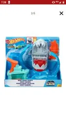 Pista Robô City Shark Hot Wheels