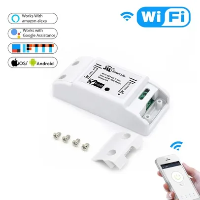 Saindo por R$ 7,9: [Novos Usuários] Interruptor Inteligente Moes Basic Tuya Smart Life Wi-Fi | R$8,35 | Pelando