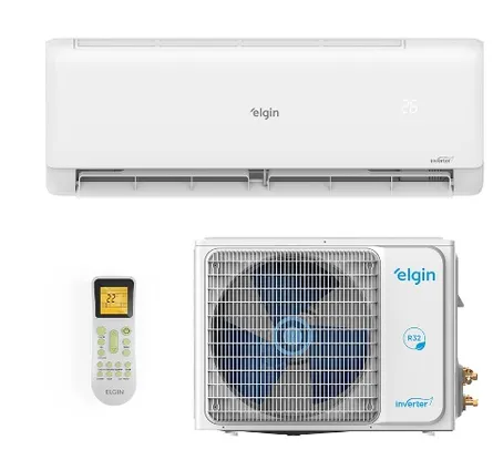 Ar Condicionado Split Hw Eco Inverter II Wifi R-32 Elgin 9000 Btus Quente/Frio 220V