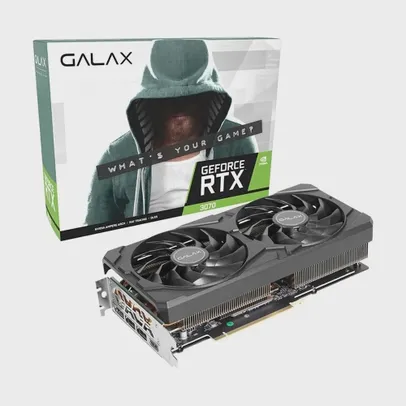 Placa de Vídeo Galax NVIDIA GeForce RTX 3070 1-Click OC, 8GB GDDR6 - 37NSL6MD2KCH