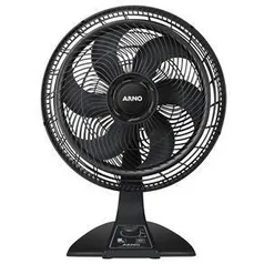 Ventilador de Mesa Arno VF41 Silence Force com 3 Velocidades - Preto