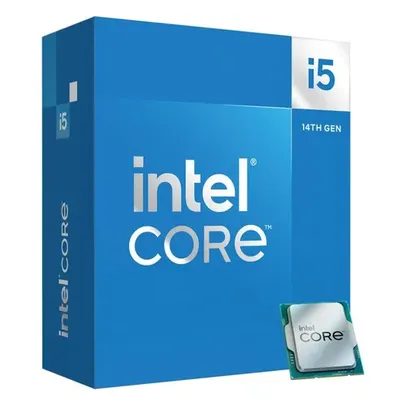 Processador Intel Core i5 14400F 14ª Geração (10/16) 3.5 GHz (4.7 GHz Turbo) Cache 20MB LGA1700 Sem Vídeo - BX8071514400F