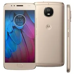 Moto G5S Gold 32GB - R$595,90