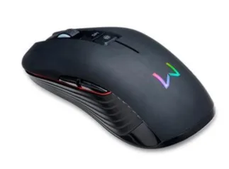 Mouse Sem Fio Gamer Warrior, 3600DPI, LED, 7 Botões | R$60