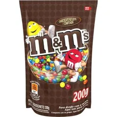 [Brasília] Confeito de Chocolate M&M 200g Grátis