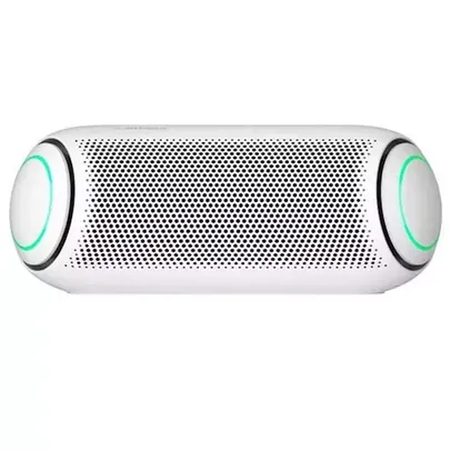 Caixa de Som Bluetooth XBOOM PL 5 LG com Potência de 20W Branca - PL5