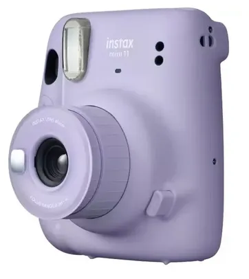 [Ouro] Instax Mini 11 Fujifilm Lilás Flash Automático