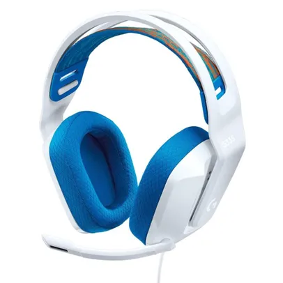 [APP] Headset Gamer Com Microfone Logitech G335 Branco