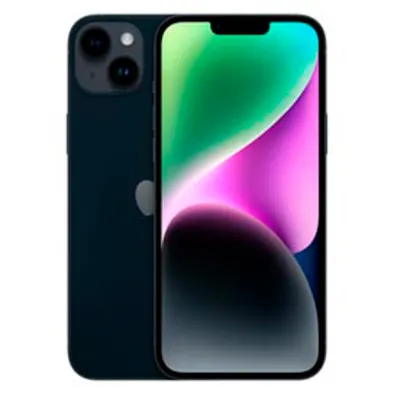 (PRIME) iPhone 14 Apple (128GB) Meia-noite, Tela de 6,1, 5G e Câmera de 12MP 