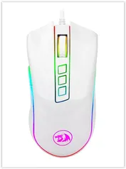 Mouse Gamer Redragon Cobra Chroma M711 RGB, 10000 DPI, 7 Botões Programáveis, White