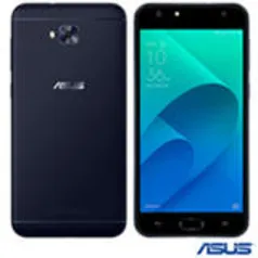 Zenfone 4 Selfie Preto Asus, com Tela de 5,5”, 4G, 64 GB, 4GB de Memória RAM e Câmera de 20+8 MP - ZD553KL4 - UXZD553KL4PTO - R$1099