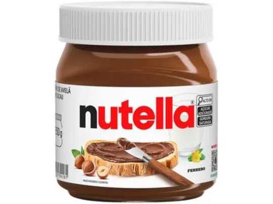 Creme de Avelã com Cacau Nutella Ferrero 350g