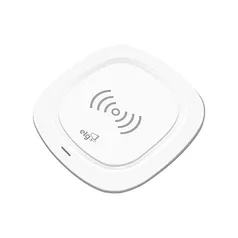 Carregador Wireless De Mesa Para Celular - Tecnologia Qi - Branco - Wq1Wh - Elg, Elg, Wq1Wh, Branco