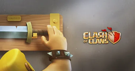 Ganhe Um item de decoração - Concha  - Clash of Clans