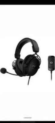 Headset Gamer HyperX Cloud Alpha S Blackout 7.1 - HX-HSCAS-BK/WW | R$ 550