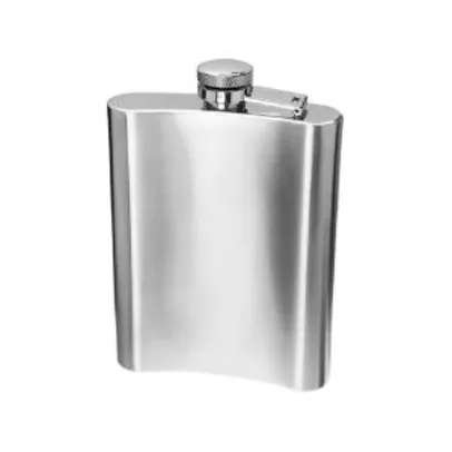 [PRIME] Cantil WHISKY Porta Bebida de Bolso em Inox 237ml | R$20