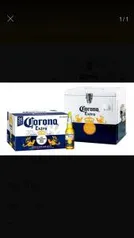 Kit Corona Extra 355ml (24 Unidades) + Cooler Corona 15l - R$200