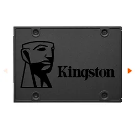 SSD Kingston A400, 120GB, Sata III, Leitura 500MBs Gravação 320MBs, SA400S37-120G