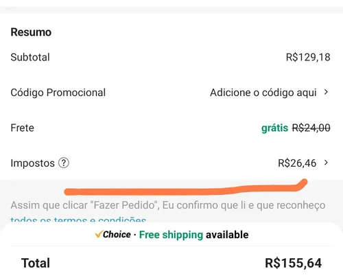 Imagen na descrição da promoção