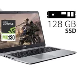 Notebook Acer Aspire 5 A515-52G-50NT Intel® Core™ i5-8265U 8ª g. Memória de 8 GB SSD de 128 GB e HD de 1 TB - R$2869