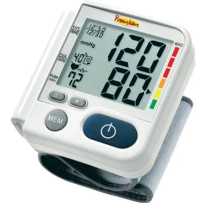 Aparelho de Pressão Premium Automático de Pulso BPLP200 - R$ 58,49